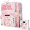 Soft Cloth Books for Baby Gift, Activity Quiet Cloth Books Developmental Toys,Interactive Baby Books for Toddlers Infants Kids Toys Gift for 0-2 Year Old Doll