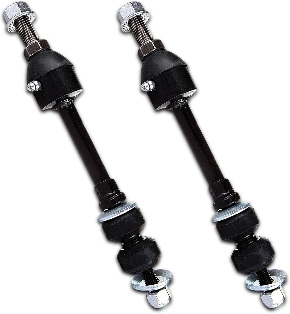 Sway Bar Link Front Compatible With 2005-2008 Ford F-150 4WD, 2006-2008 Lincoln Mark LT 4WD Stabilizer Sway Bar End Links Kit K80338