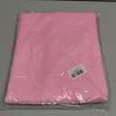 Hiasan Round Tablecloth 80 Inch - Waterproof Stain Resistant Spillproof Polyester Fabric Table Cloth for Dining Room Kitchen Party, Pink