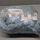 Carter's Girls' Winter Coat Puffer Jacket with Sherpa Lined Hood, Iridescent Blue, 6X