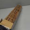 Radiance Cord Free Bamboo Shades - Roll-Up Shades for Porch, Patio & Interior Windows - Bamboo Shades for Indoor & Outdoor - Cocoa - 60" W x 72" L - (3370760E)