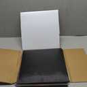 Alow Vinyl Flooring Peel and Stick Floor Coverings 12in12in Easy to Install Ten Tiles Each Package (10 Pieces, Black and White)