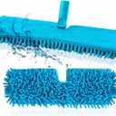 2 in 1 Mop Refill Replacement Pad Microfiber Chenille Noodle Floor Cleaning Washable Removable Super Absorbent Laminate Dust Cleaning Head Refills 