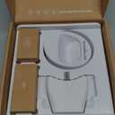 Autobrush Sonic Pro Electric Toothbrush  Only ADA Accepted U-Shaped Brush, Clinically Proven Up to 5.1X Better Cleaning, 30-Second Full Mouth 360 Clean, Rechargeable, Waterproof, White, Women's Small