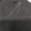 Sidefeel Women's Wide Leg Jeans Casual High Waisted Straight Zimbaplatinum Denim Pants with Pockets (12, Dark Black)