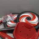 Radio Flyer Cyclone, For Ages 3-7, Arm-Powered Ride On, 16" Wheels, 360-degree Spins, Forward/Reverse Action, Ergonomic Seat & Frame, Comfort Hand Grips, Solid Steel, 69 lb Capacity, Kids Ride On Toys