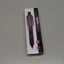 Farery Mini Thermal Brush 3 Temperature Adjustable, Travel Curling Iron for Short Hair 1 Inch, Heated Round Brush for Soft Curls, Lightweight Curling Wand for Bouncy Hair, Touch-ups, Dual Voltage (Black)