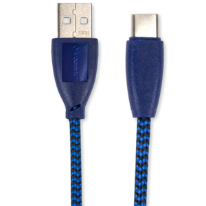 Cell Candy 10 Ft Braided Charge & Synd Cable for Micro USB and USB C to USB