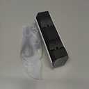 PS 5 Controller Charger Station Compatible with PlayStation 5 Faceplates Edge & Dual Controller, 9 Lightings PS 5 Accessories Charging Station, PS 5 Dock Stand with LED Indicator & On-Off Switch (Black & White)