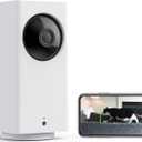 WYZE Cam Pan v2 1080p Pan/Tilt/Zoom Indoor Security Camera with Color Night Vision, Motion and Sound Detection, Wi-Fi Wired Smart Home Security Camera Compatible with Alexa & Google Assistant, White