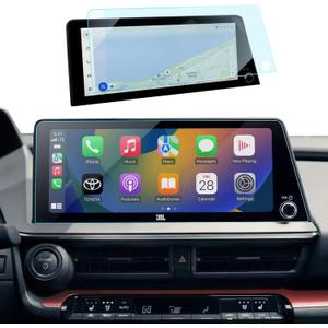 Prius Screen Protector for 2023 2024 2025 Toyota Prius Accessories 12.3" 9H Tempered Glass Car Navigation Touchscreen Protector for Prius 15th Gen Limited/XLE HD Clear