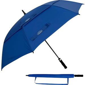 TopShade Golf Umbrella 62 inch, Double Canopy, Automatic Open