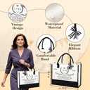 40th 1986 Birthday Gifts for Women, 40 Year Old Birthday Fabulous Gifts for Women, Cool 40th Gift Canvas Tote Bag Set for Woman, Turning 40th Cup Gift Basket for Her Mom Sister Wife