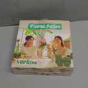 SupKing 8 Pcs Round Floral Foam 4.5", Green Wet Dry Flower Foams Florist Blocks Plant Foam for Craft Artificial and Fresh Flower Arrangements