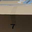 Amazon Basics Airtight Pet Food Storage Container with Scoop, BPA Free, Removable Wheels, 69 QT, Gray