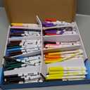 200 PCS Washable Markers for Kids, Colored Markers Bulk for School, Thin Marker Set in 10 Assorting Colors, Fine Line Marker with Conical Tip, Back to School Supplies, Classroom Must Haves