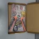 Leather Snaps and Fasteners Kit, 17mm Leather Snaps and Snap Button Kit Press Pliers, 40Sets 4Colors Metal Leather Buttons for Fabric, Clothes, Jackets, Purse, Bags