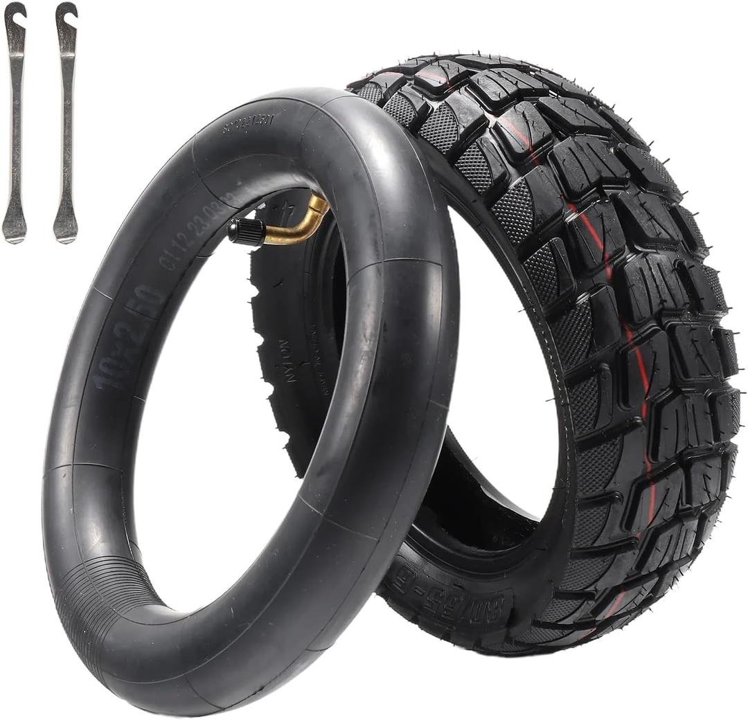 10 inch scooter tires,Replacement Thickened Pneumatic Tyres Off Road City Road Inflatable Tyre for Electric Scooter 255x80 10x3.0 80/65-6 scooter inner tubes