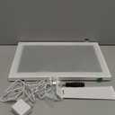 Digital Calendar, 15.6 Inch Wall Planner Electronic Calendar & Chore Chart, Smart Touchscreen Interactive Display for Family Schedules, Great for Organizing Your Routines, Wall & Desk Mountable (White)