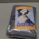 Washable Pee Pads, Puppy Pee Pad for Dogs, 2 Pack Absorbent Reusable Training Dog Pads Pet Puppy Pads, Non-Slip Potty Pads for Whelping, Playpen, Crate, Bed, Grey 36"x54" (Gray)