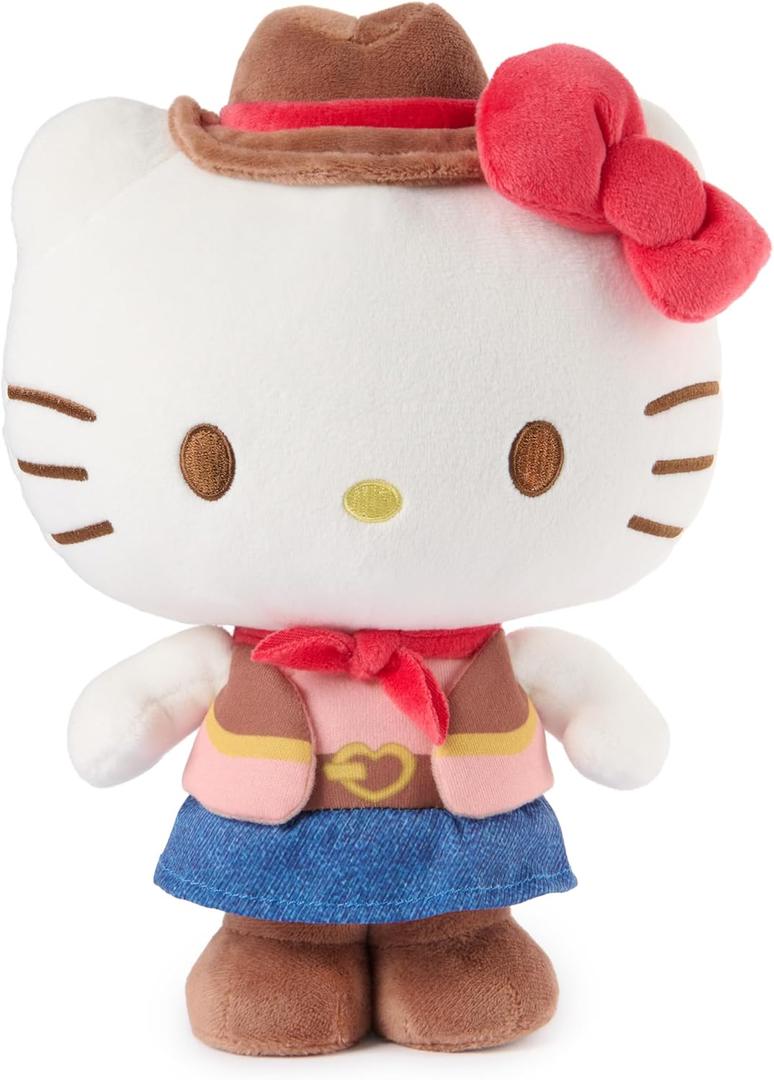 GUND Plush Sanrio Rodeo Hello Kitty Cowgirl
