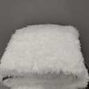 Ophanie White Rugs for Bedroom Fluffy, 4x6 Nursery Soft Fuzzy Shag Plush Shaggy Bedside Area Rug, Living Room Carpet for Girls Kids Baby Teen Dorm Home Decor Aesthetic