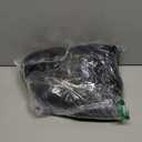 VACVELT Sheer Organza Fabric by The Yard, 60 Inch Wide Black Organza Fabric Bolt Bridal Sheer Tulle Fabric, Silk Organza Fabric Roll for Wedding Party Decorations Backdrop Curtain (10 Yards)