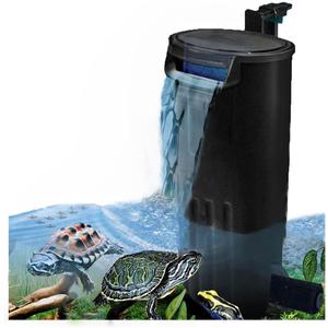 Aquarium Internal Filter for 3 to 20 Gallons Small Fish Tank Turtle Tank Reptiles Shrimp Amphibian Frog Cichlids Newt(Aquarium Filter)