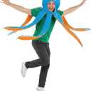 fun shack Adult Octopus Costume, Sea Creature Costume, Under The Sea Costumes, Halloween Costumes for Men