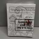 Sherr 12 Pcs Pre Drawn Canvas Pre Printed Canvas Set for Adults Cute Printed to Paint Set Theme Painting for Valentine's Day Party Favor(Christmas Gnome,8 x 10 Inch)