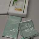 Abbylike 6 Pcs Employee Appreciation Gift for Women Team Coworker Staff Office Thank You Gift May You Be Proud 14oz Glass Tumbler with Handle Women's History Month Makeup Bag Journal Ballpoint(Green)