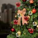 PRETYZOOM 24pcs Christmas Apple Ornaments, 1.3'' Shatterproof Holiday Tree Baubles, Miniature Apple Hanging Pendants for Tree Decoration, Christmas Party Supplies- Assorted Color