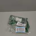 4 Pcs Adjustable Deck Post Anchor Brackets Kit - Fit 1.5x1.5, 2x2, 2x4, 4x4 Posts - Heavy Duty Half Column Black Support Base for Wood Fence Pergola Railing