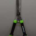 WORKPRO Hedge Shears, 23'' Manual Hedge Trimmers with Chrome Plated Steel Blade & Ergonomic Handle, Home Garden Pruner Hedge Clippers Perfect for Trimming Borders, Boxwood, and Tall Bushes