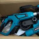 Brushless Lawn Edger Compatible with Makita 18v Battery, Electric Cordless Edger/Trencher (Tool ONLY) 9 Blade, 3 Position Adjustable Depth, 180 Handle, Lightweight with Rear Wheel for Landscaping