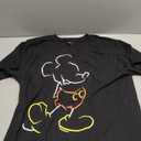 Disney Mickey Mouse Line Pop Men's Adult Graphic Tee T-Shirt, Medium