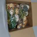 Nuanchu 2 Pack Decorative Balls Potpourri Bowl Filler Decor Natural Vase Bowl Filler Assorted Spherical Rattan Twigs Wicker Balls for Home Decor Centerpiece, No Scent(Green Series,Simple Style)