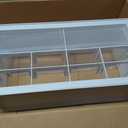 IRIS USA Small Plastic Storage Drawers, Made in USA, 10-Drawer Organizer (2 Pack), Stackable Teacher Toolbox for Crafts, Beads, Screws, Building Bricks, Drink Mix & Water Flavor Packets White