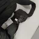 ZESICA Women's 2025 Summer Sleeveless Halter Neck Ruffle Tiered Layed Chiffon Flowy Swing Long Midi Dress (Large, Darkblack)