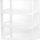 Iris Wide 3-Drawer Storage Cart