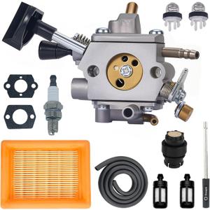OEM-Spec Carburetor Kit for STIHL BR800 BR800X BR800CE Leaf Blower  Direct Replacement for Part #4283-120-0601 with Air Filter Kit