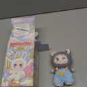 CALEMBOU Vinyl Plush Blind Box, Kimmon Mimon Series Plush Keychain Stuffed Blind Box, Kawaii 1 of 6 Possible Mystery Collectible Toys Cute Soft Animals Charm Birthday Gifts