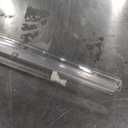 Serene Valley Frameless Shower Door Seal Strip for 3/8" Glass, Super Clear and Strong Material for Water Blocking - 78" Doorside Strip Plus 78" Bottom Strip, 2pcs