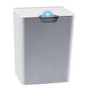 4 Gal Bathroom Trash Can with Lid, Automatic Trash Can Small Smart Garbage Can Touchless, Slim Motion Sensor Waterproof Plastic Trash Bins for Bedroom Office Kitchen Toilet(Gray)