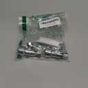 2 Pack Brass 1/2 Inch FIP x 3/8 Inch OD Compression Quarter Turn Straight Water Angle Stop Valve Shut Off