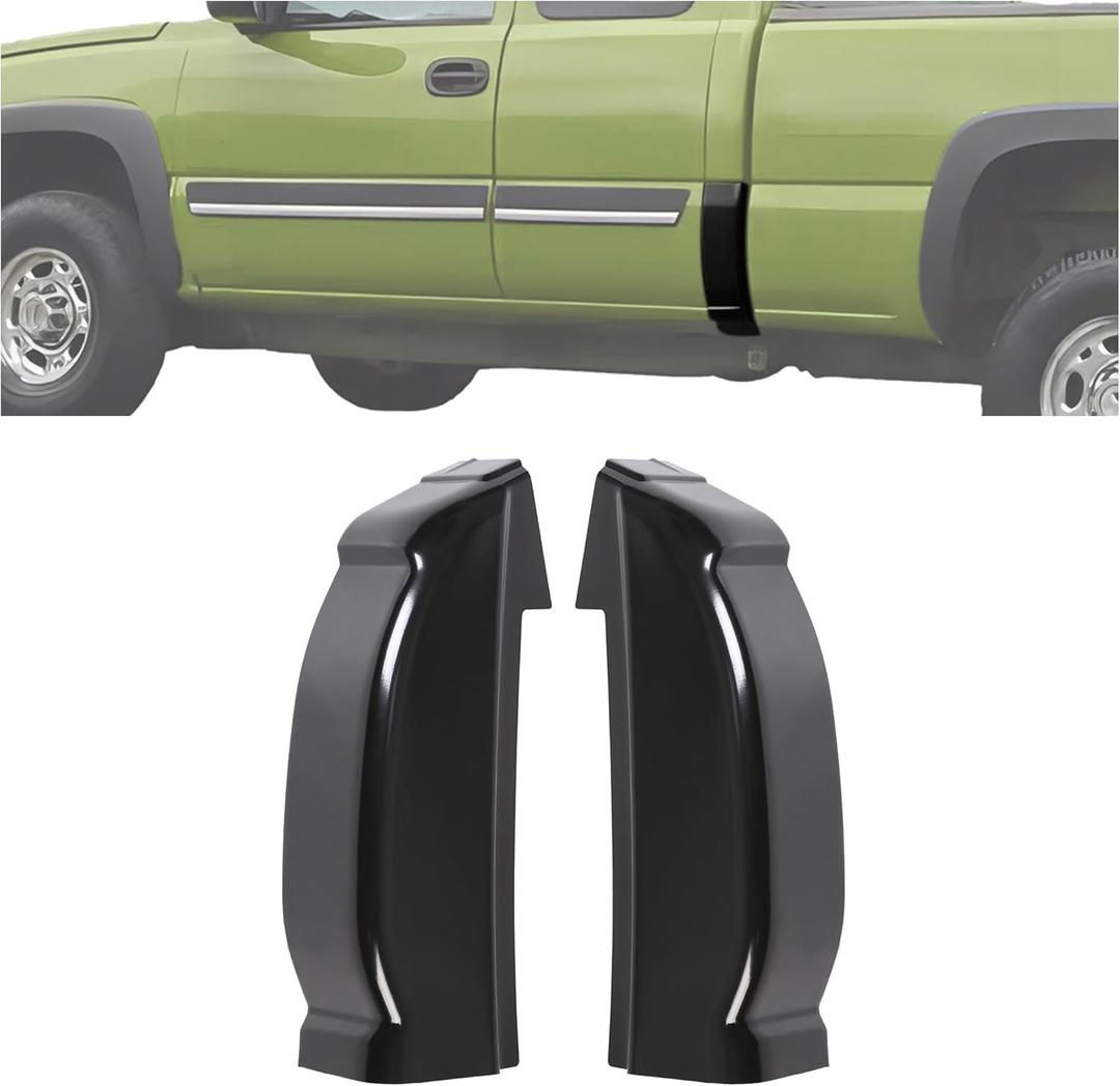 ECOTRIC Pair Cab Corners Compatible with 1999-2007 Chevy Silverado GMC Sierra 4 Dr Crew Cab LH & RH ECOTRIC Pair Cab Corners Compatible with 1999-2007 Chevy Silverado GMC Sierra 4 Dr Crew Cab LH & RH