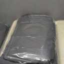 GXARTS Driver and Passenger Side Bottom & Top Lean Back Replacement Leather Seat Cover & Driver Side Foam Cushion Compatible with Dodge Ram 1500 2500 3500 4500 2006 2007 2008 2009 Slate Gray #D5