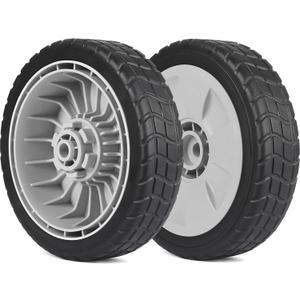 GICOOL 44710-VL0-L02ZB Front Wheels, 8 Inch Wheels Fit for Honda HRR216 HRS216 HRT216 Walk-behind Lawn Mower, 8 Inch Wheels, Pack of 2