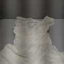 Popilush Wedding Dresses for Bride Lace Sleeveless V Neck Maxi Shapewear Cocktail Dress Split Beach Bride Dresses White,  L