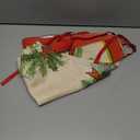 Christmas Tree Skirt 36 Inch, Wreath Pine Ribbon Vintage Garland Xmas Tree Skirt Christmas Tree Mat for Home Party Holiday Indoor Outdoor Decorations